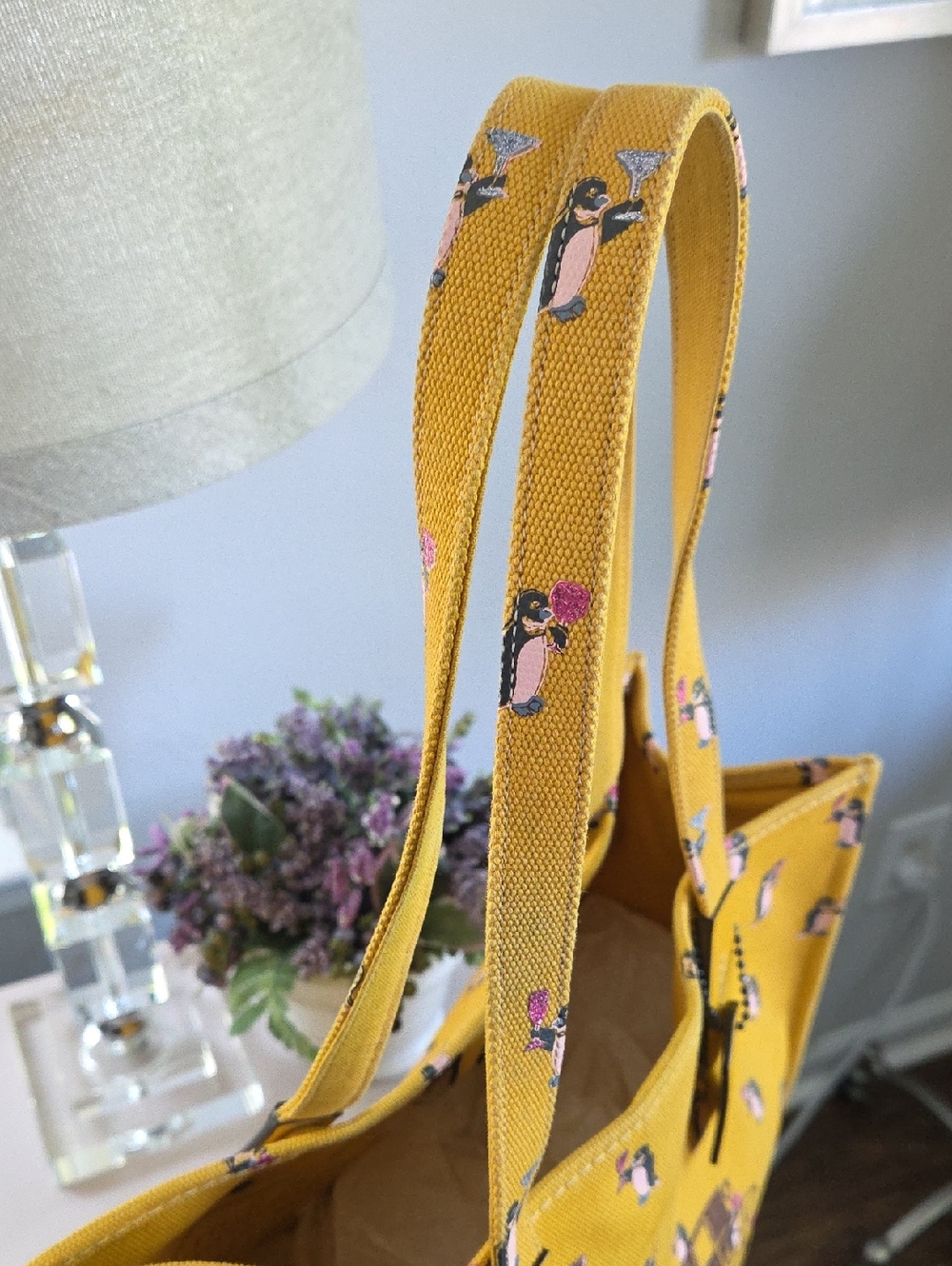 COACH Yellow Rexy & Carriage Tote 2017 - Picture 7 of 16